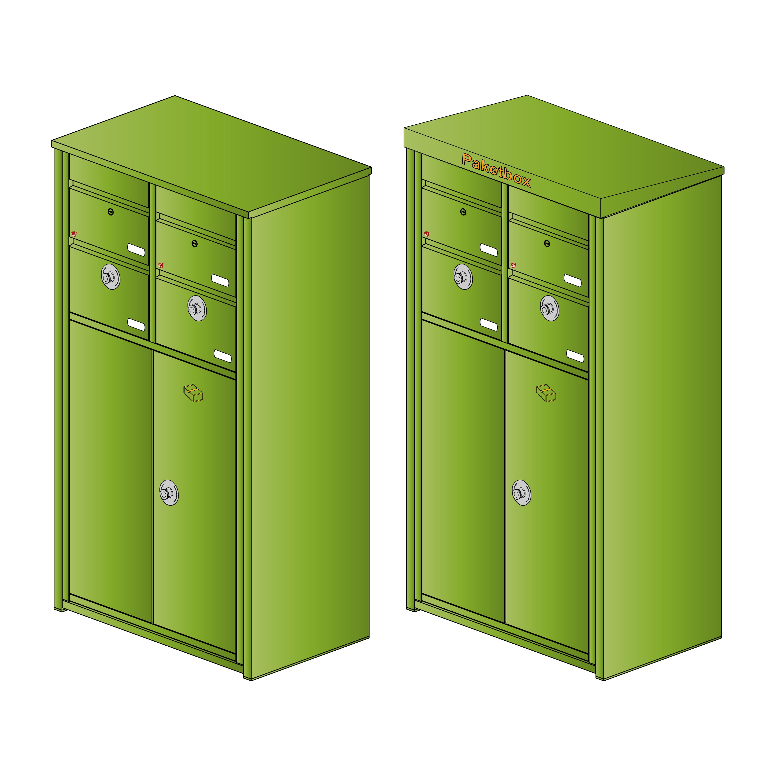 Paketkasten Modell 121.8