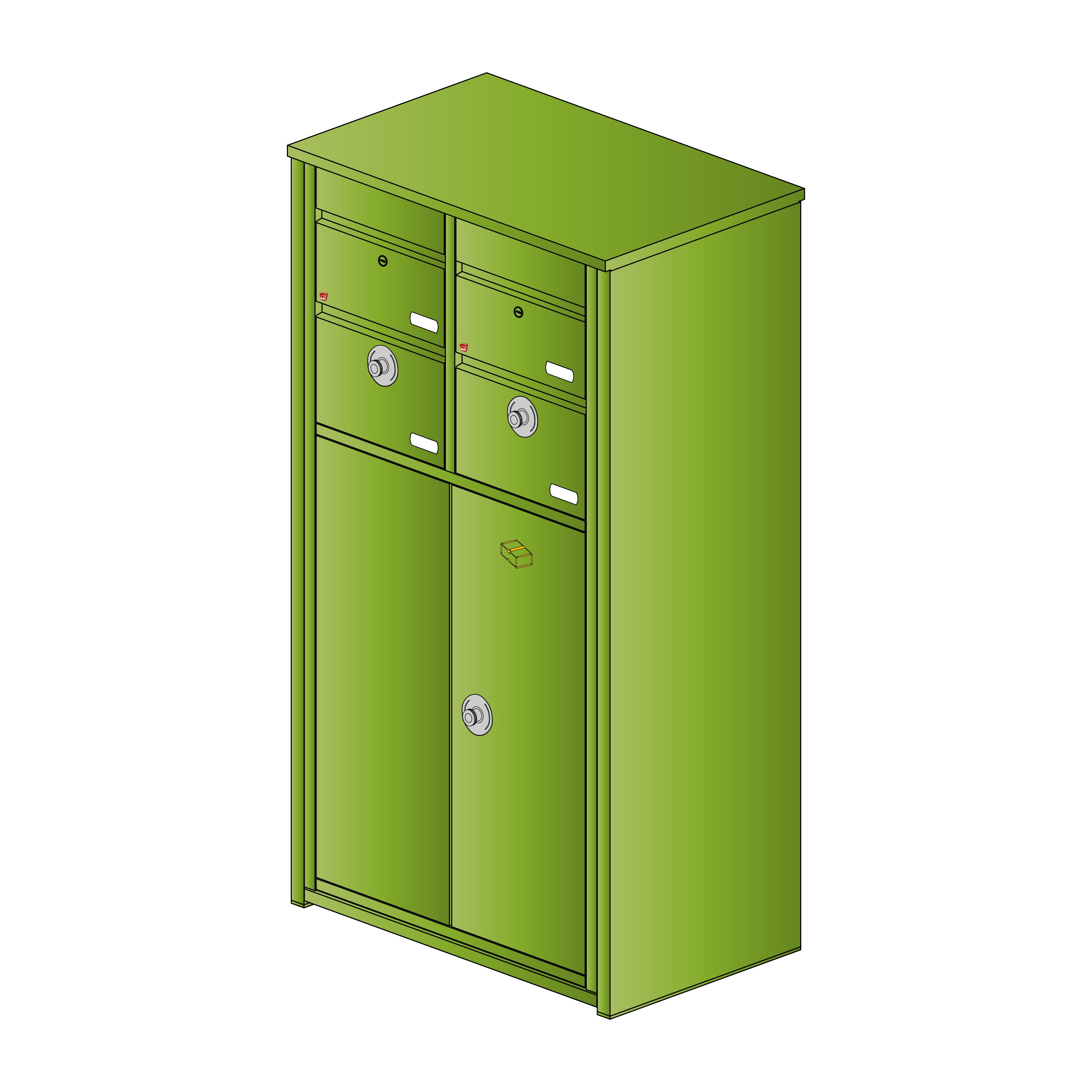 Paketkasten Modell 121.8