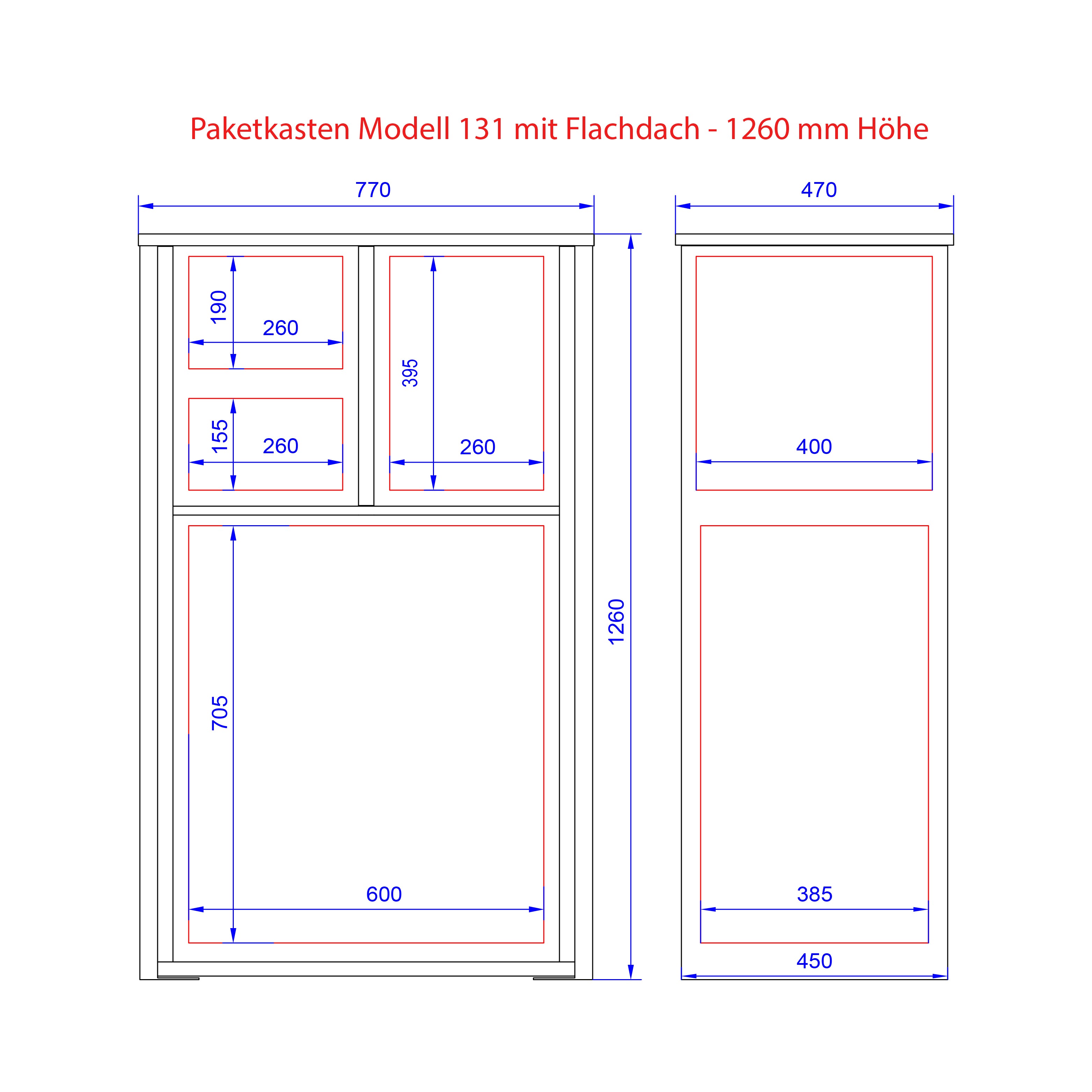 Paketkasten Modell 131.1