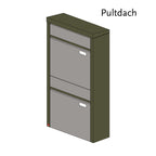 Briefkastenanlage 153.2Z Breitformat