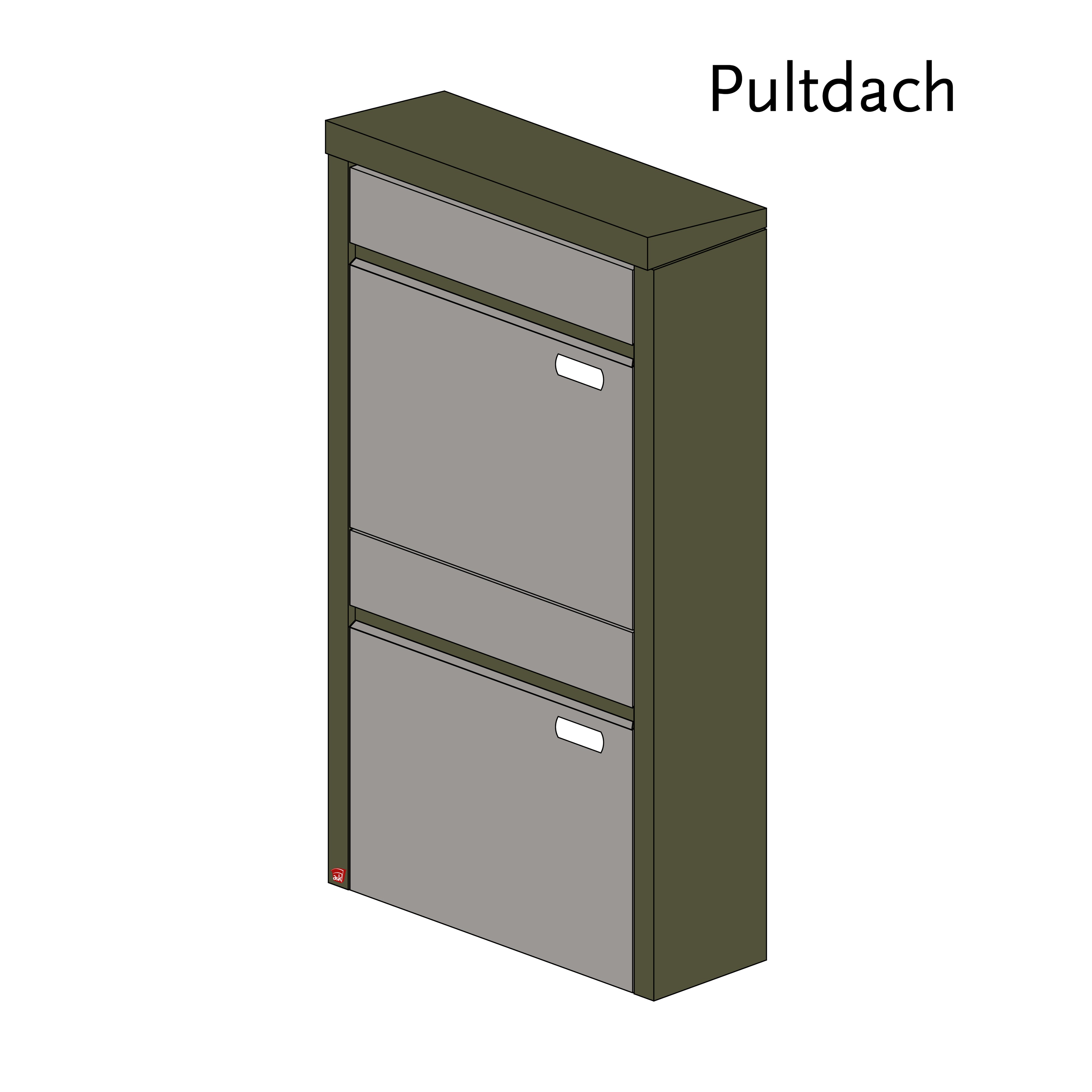 Briefkastenanlage 153.2Z Breitformat