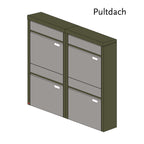 Briefkastenanlage 153.4Z Breitformat