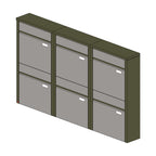 Briefkastenanlage 153.6Z Breitformat