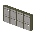 Briefkastenanlage 153.8Z Breitformat