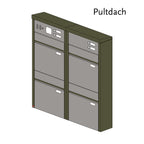 Briefkastenanlage 154.4Z Breitformat