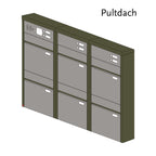 Briefkastenanlage 154.6Z Breitformat