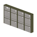 Briefkastenanlage 154.8Z Breitformat