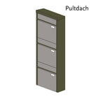 Briefkastenanlage 155.3Z Breitformat