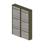 Briefkastenanlage 155.6Z Breitformat