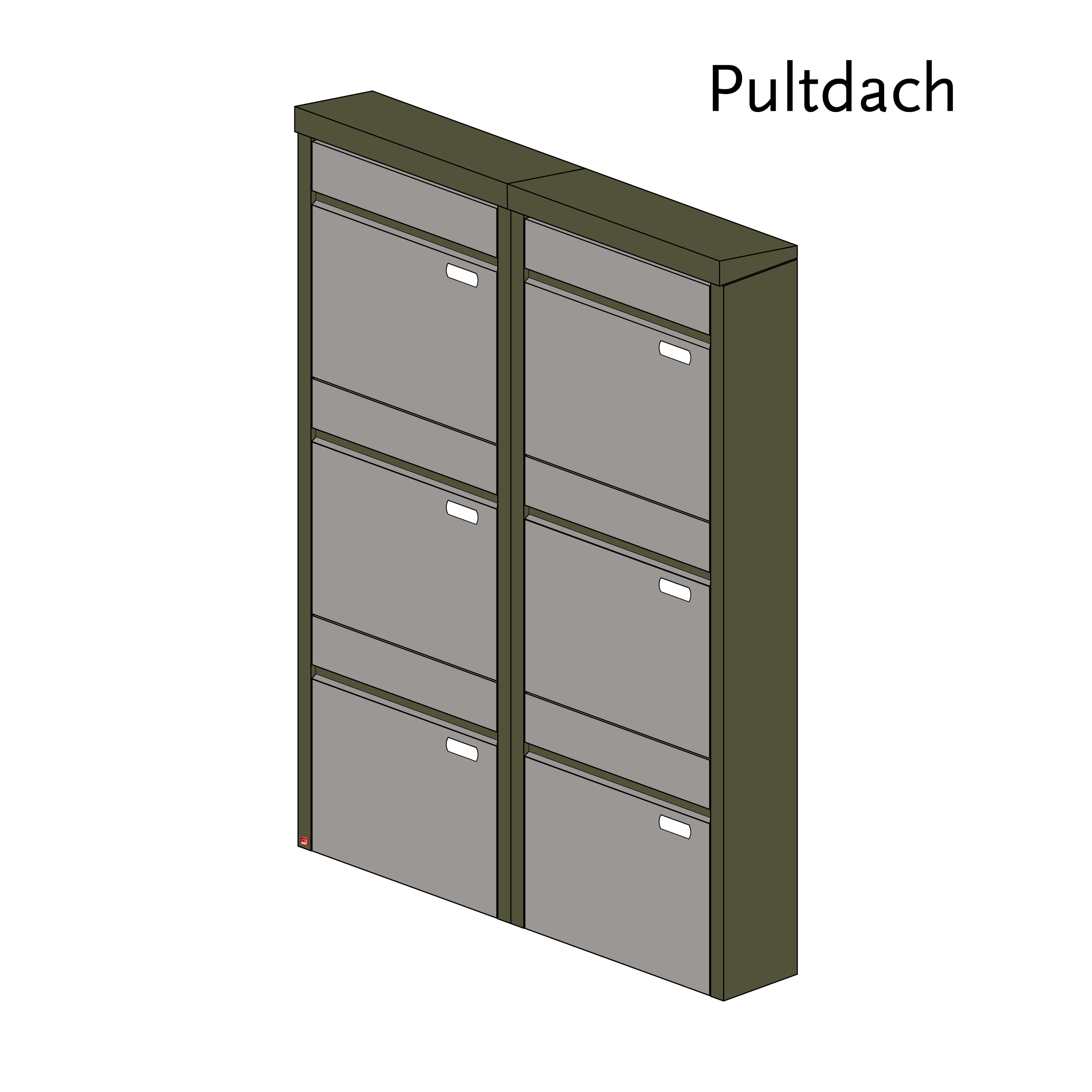 Briefkastenanlage 155.6Z Breitformat