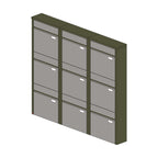 Briefkastenanlage 155.9Z Breitformat