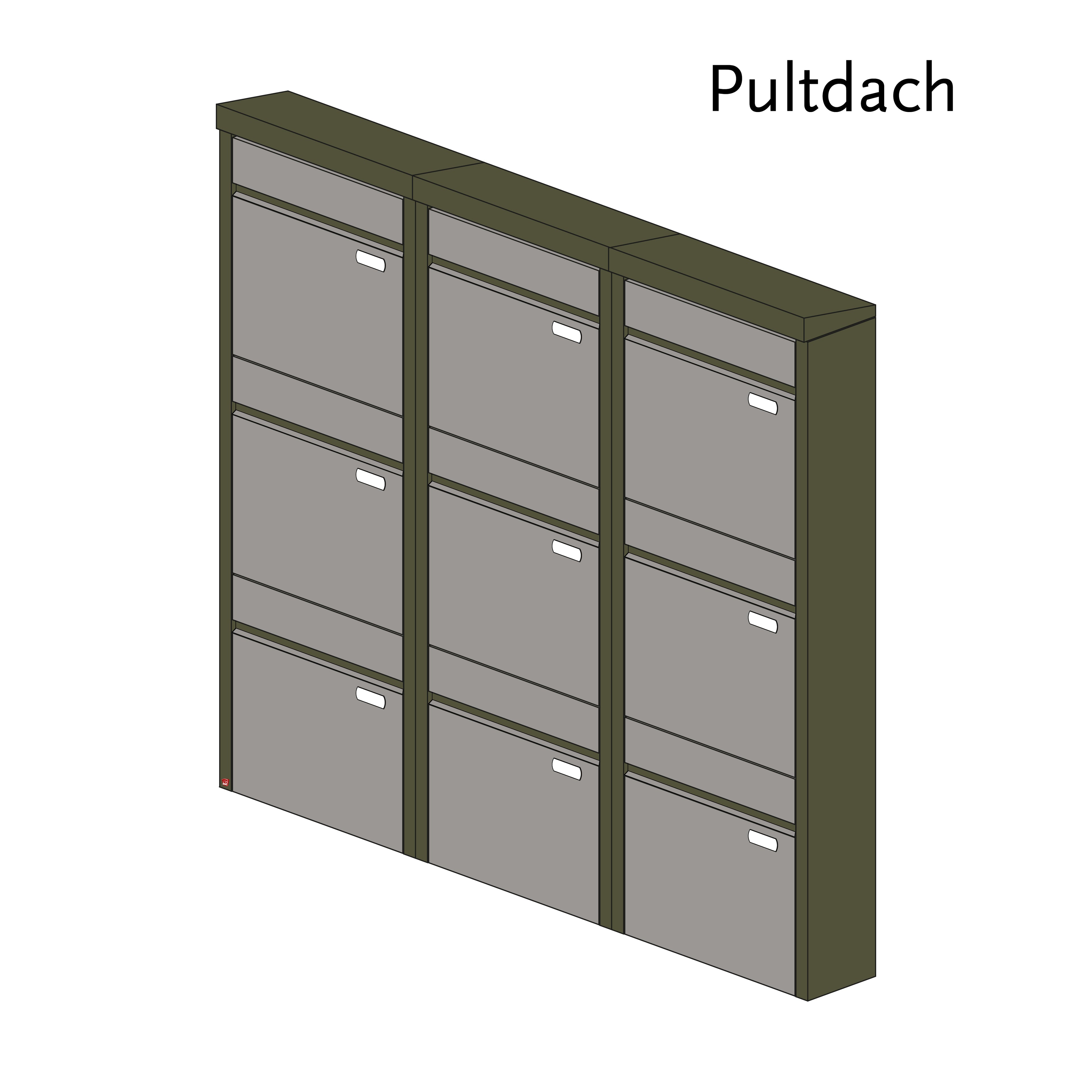 Briefkastenanlage 155.9Z Breitformat