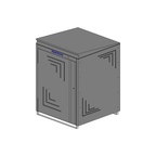 Mülltonnenbox 240 L – DB703 Feinstruktur matt – 1-fach