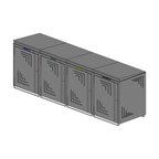 Mülltonnenbox 240 L – DB703 Feinstruktur matt – 4-fach