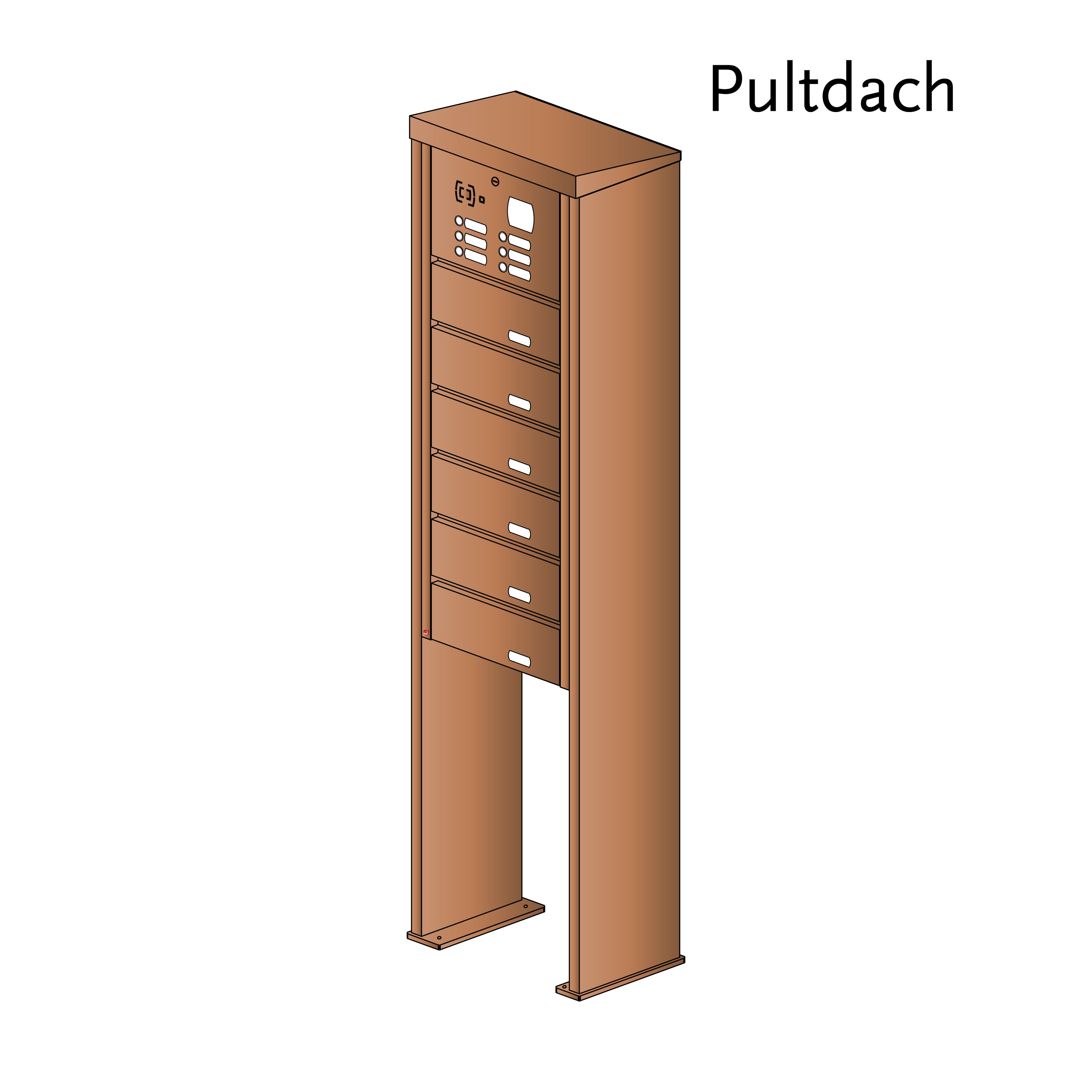 Standbriefkasten 32.6