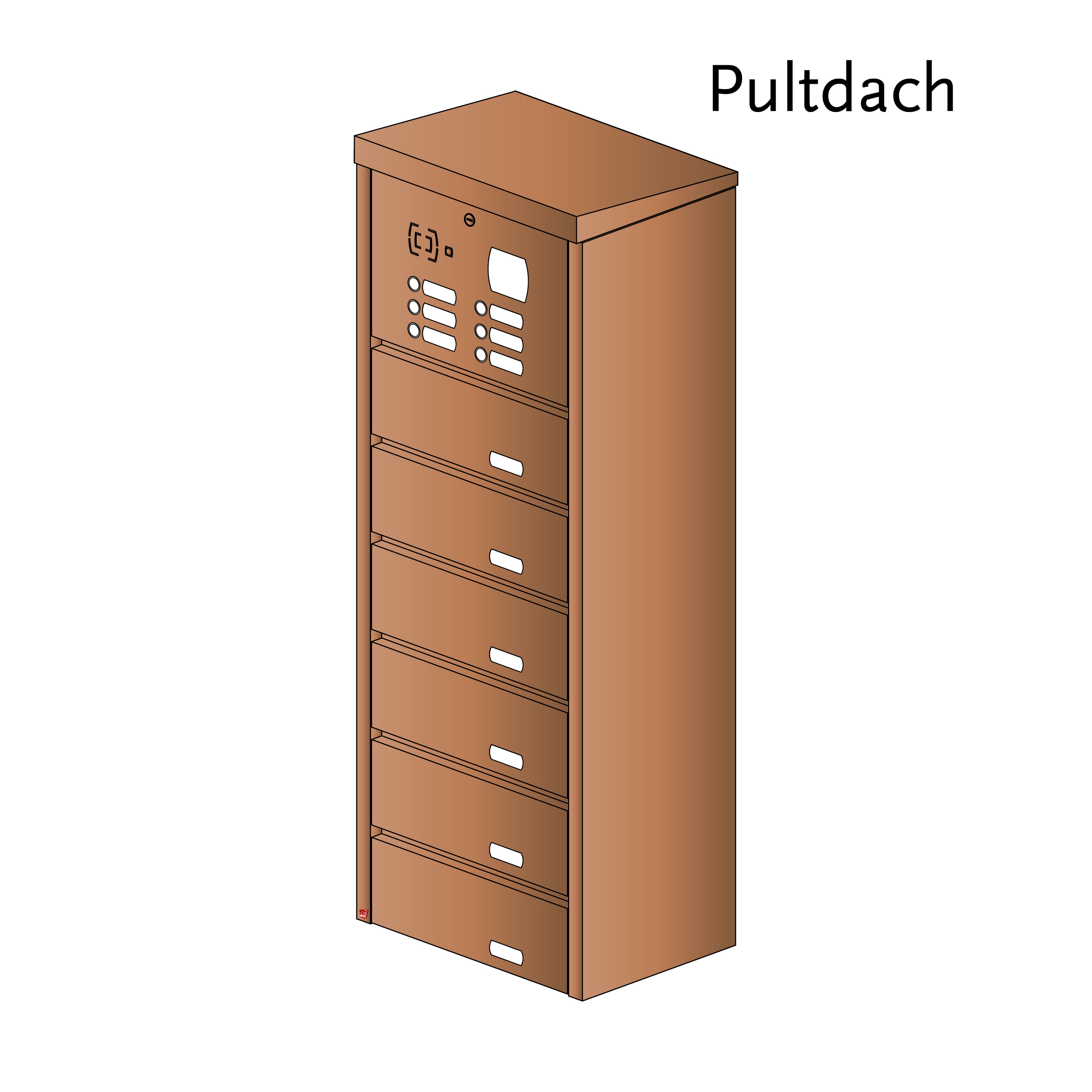 Briefkastenanlage 34.6