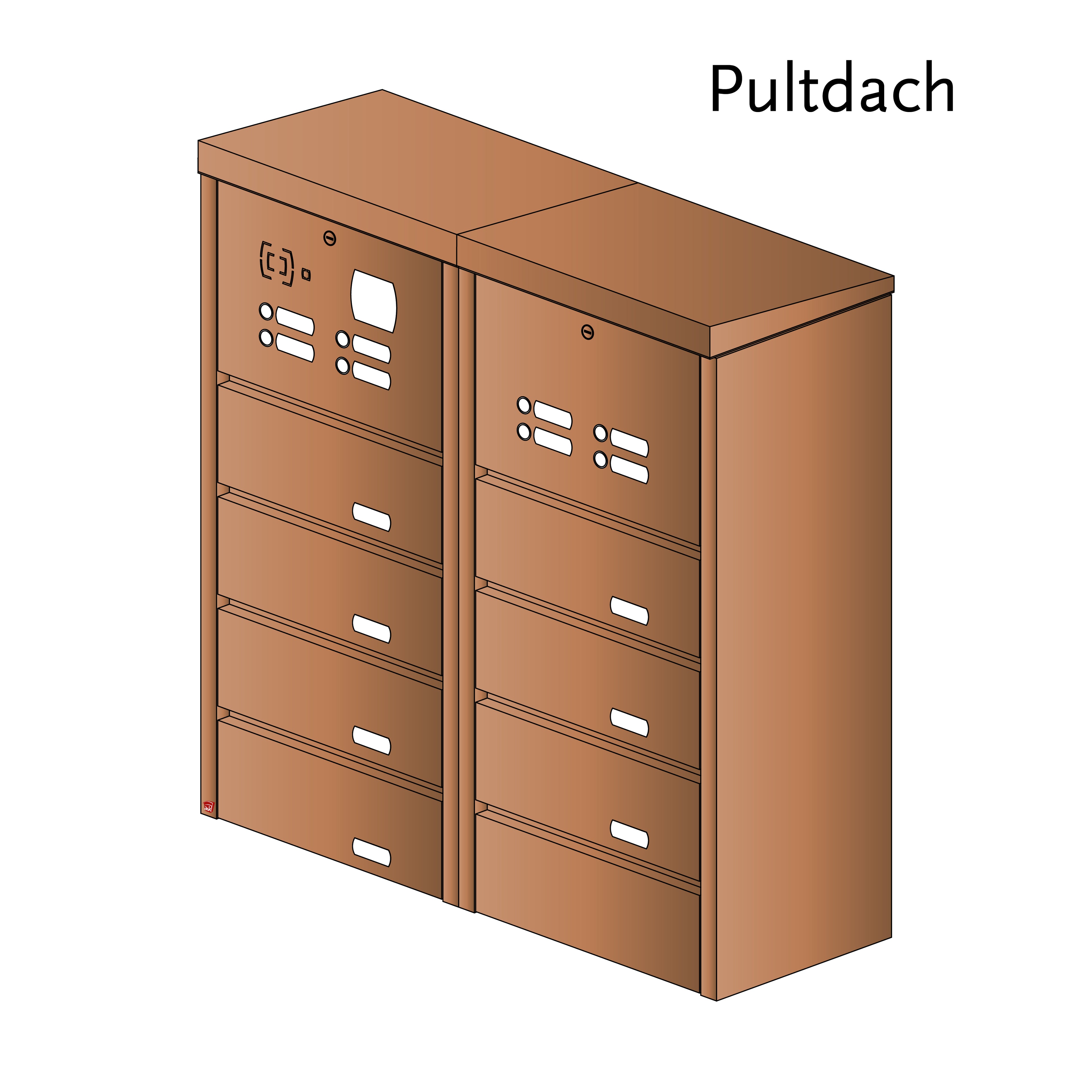 Briefkastenanlage 34.7