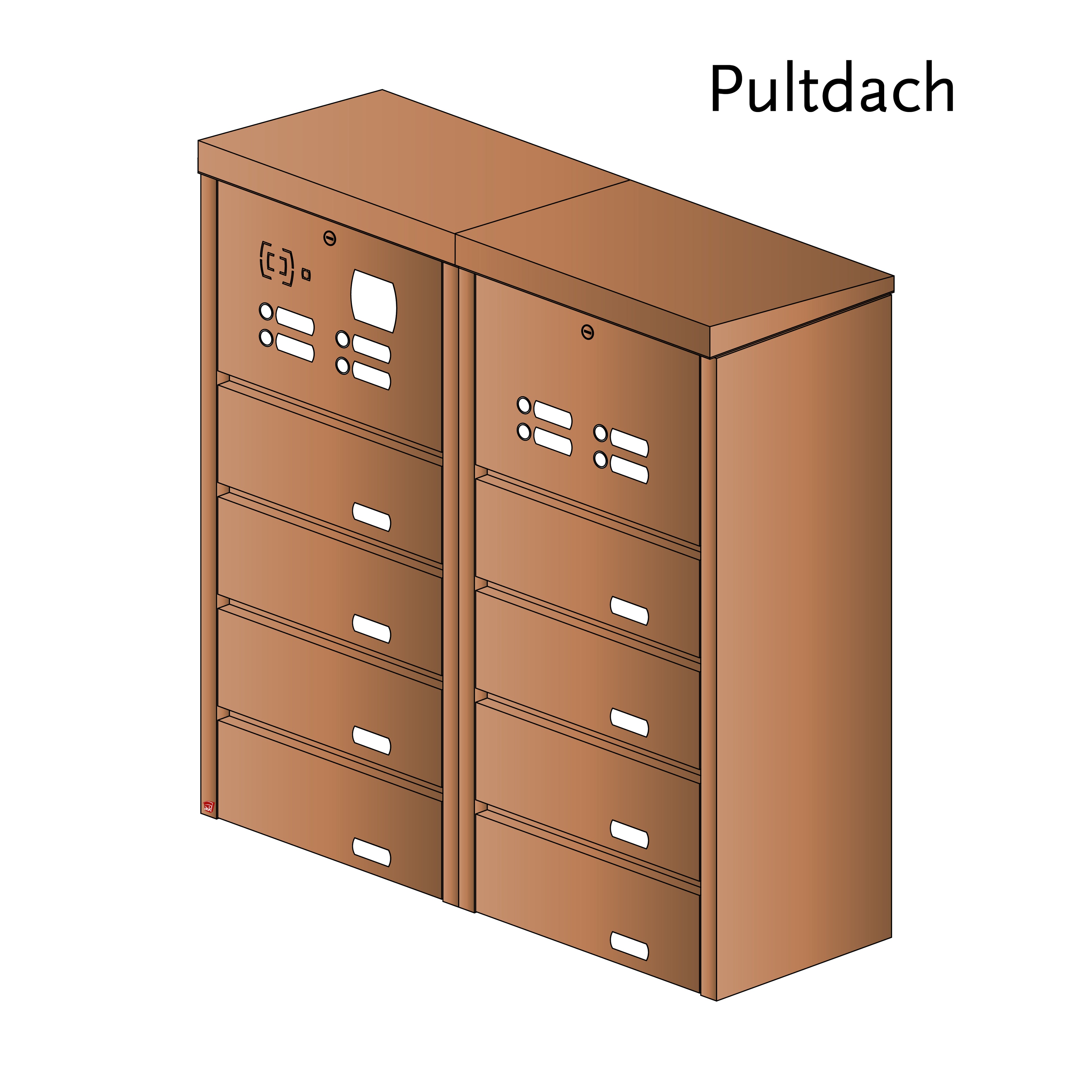 Briefkastenanlage 34.8