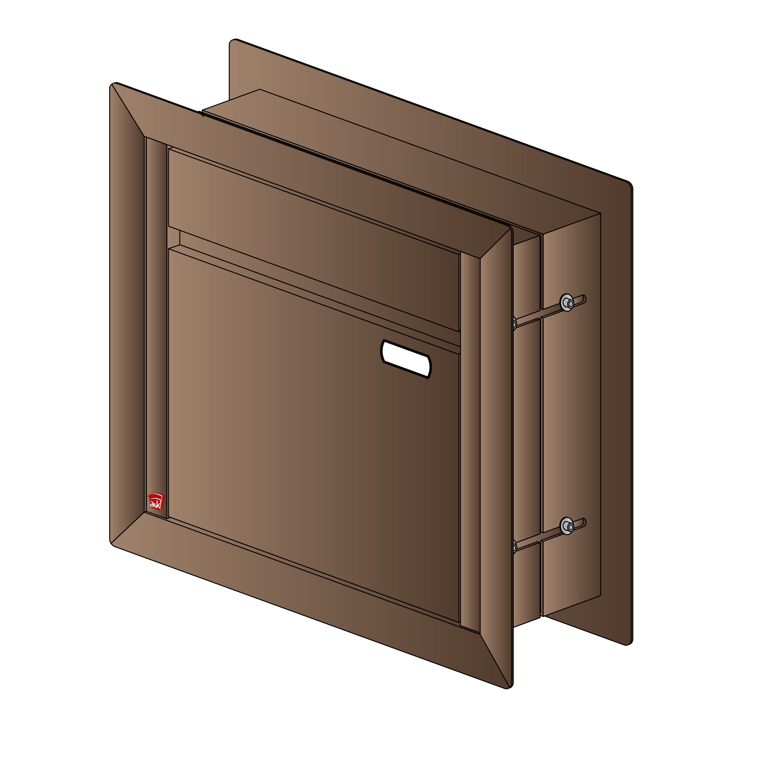 Gabionenbriefkasten 81