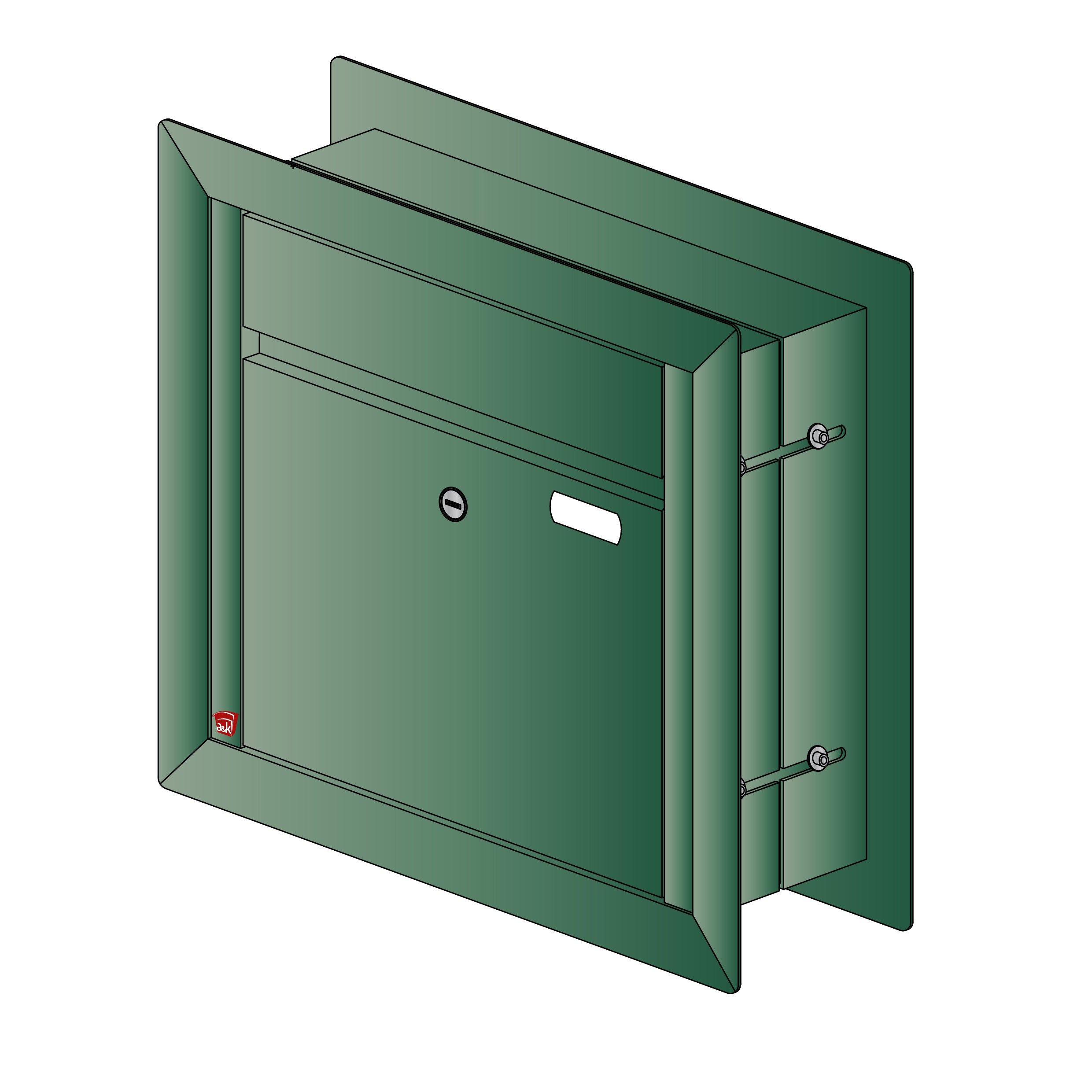 Gabionenbriefkasten 71