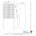 Standbriefkasten 41.16