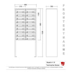 Standbriefkasten 41.18