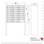 Standbriefkasten 41.23