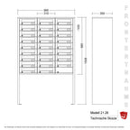 Standbriefkasten 41.26