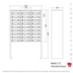Standbriefkasten 41.27