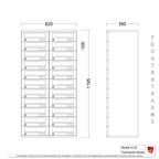 Briefkastenanlage 43.22
