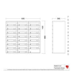 Briefkastenanlage 43.23