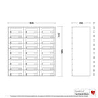 Briefkastenanlage 43.27