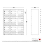 Briefkastenanlage 43.33