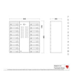 Briefkastenanlage 44.18
