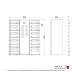 Briefkastenanlage 44.19