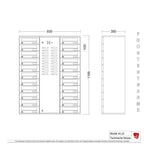 Briefkastenanlage 44.22