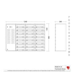 Briefkastenanlage 44.24
