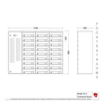 Briefkastenanlage 44.27