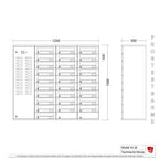 Briefkastenanlage 44.28