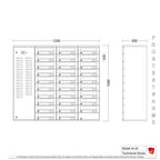 Briefkastenanlage 44.29