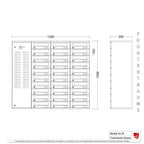 Briefkastenanlage 44.30