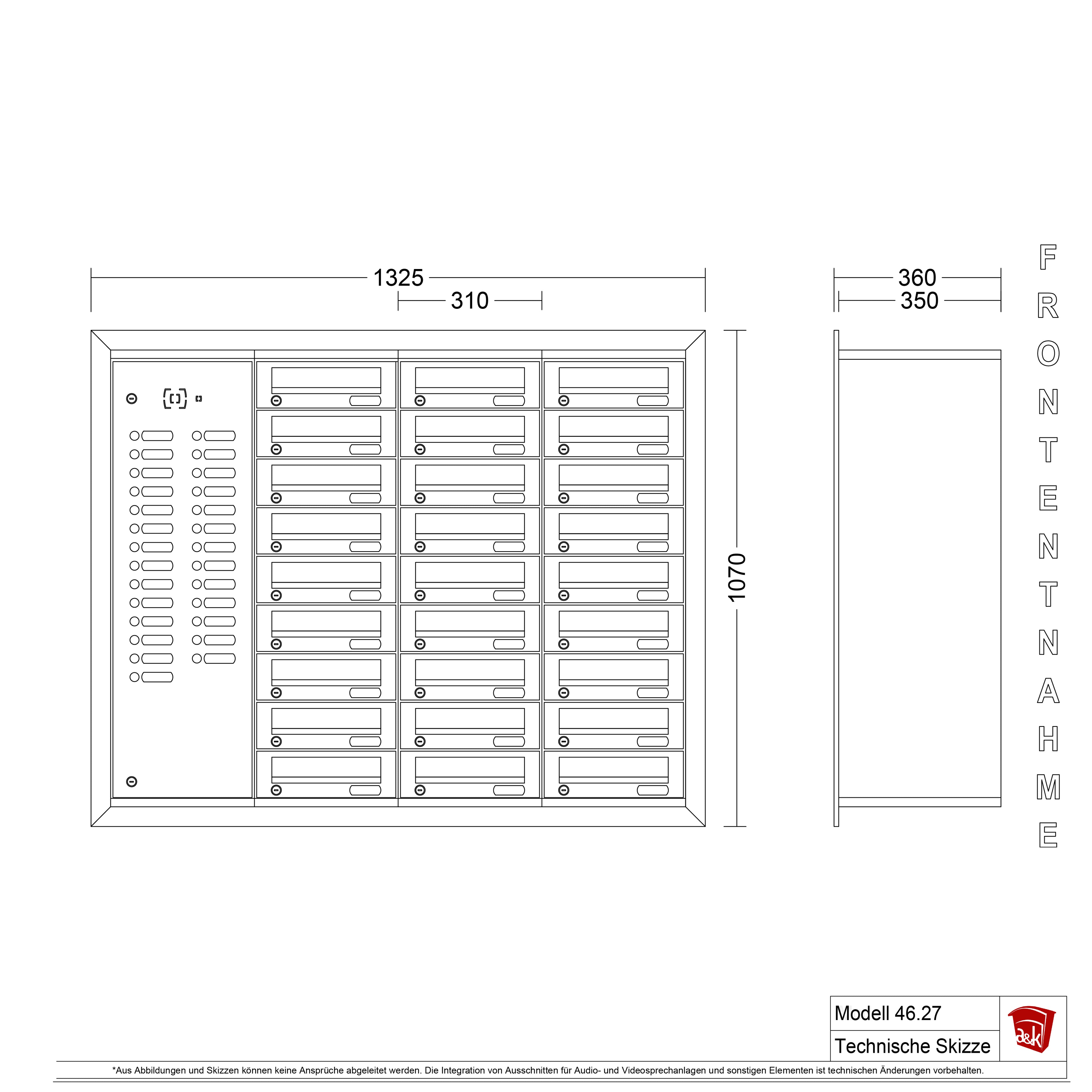Mauerbriefkasten 46.27