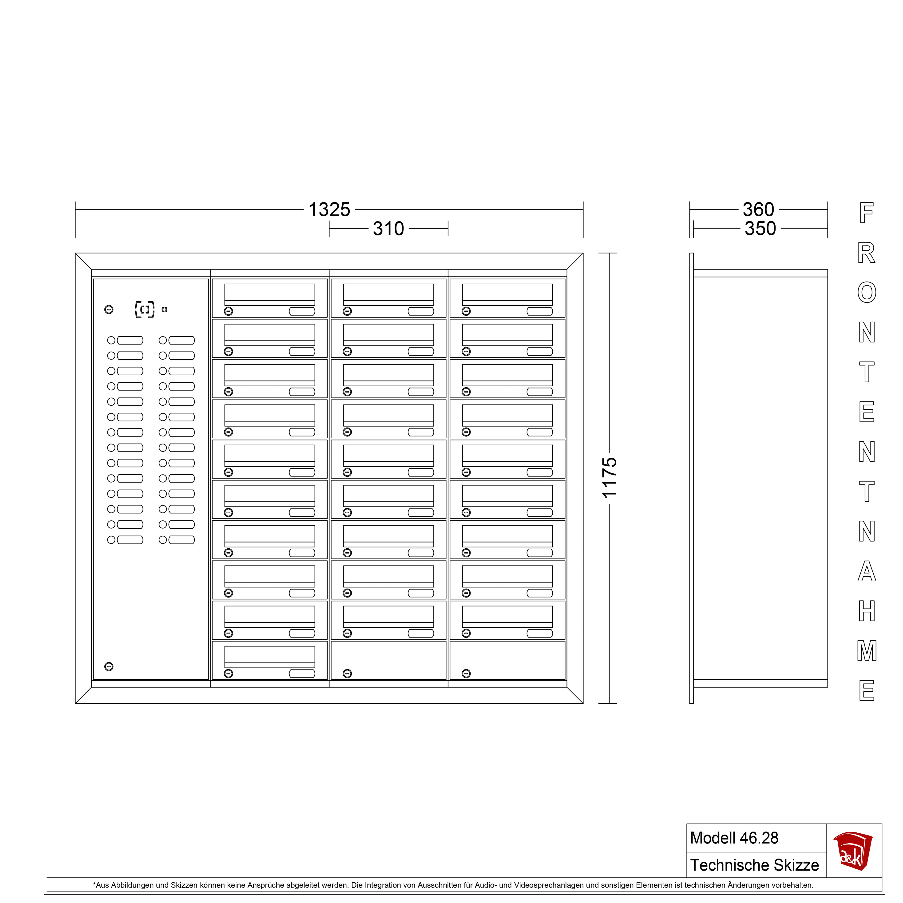 Mauerbriefkasten 46.28
