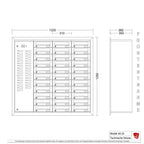 Mauerbriefkasten 46.33