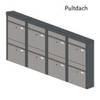 Briefkastenanlage 53.8Z Breitformat