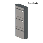 Briefkastenanlage 55.3Z Breitformat