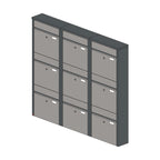 Briefkastenanlage 55.9Z Breitformat