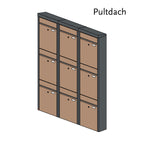 Briefkastenanlage 55.9Z Hochformat
