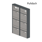Briefkastenanlage 56.6Z Breitformat