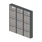 Briefkastenanlage 56.9Z Breitformat